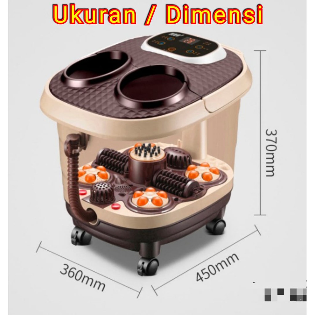 Mesin Rendam Kaki Foot Spa Electric Massager Infrared / Terapi Kaki / Rendam kaki / Spa kaki