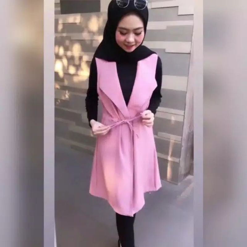Cardigan, Long Cardigan/LIANTIKA OUTER CARDIGAN ROMPI MOSCREPE
