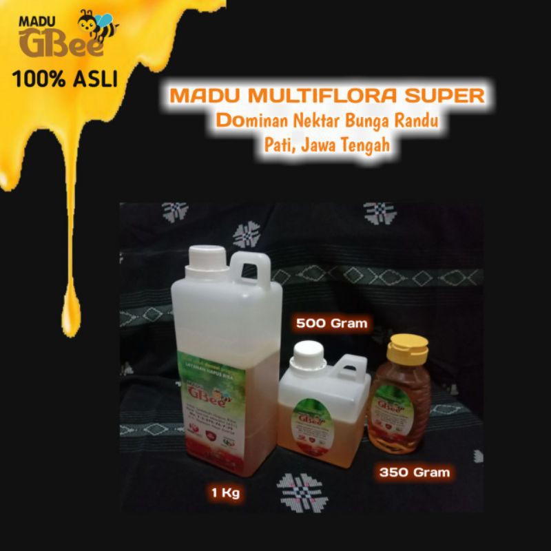 

Madu Multiflora Super 350gr