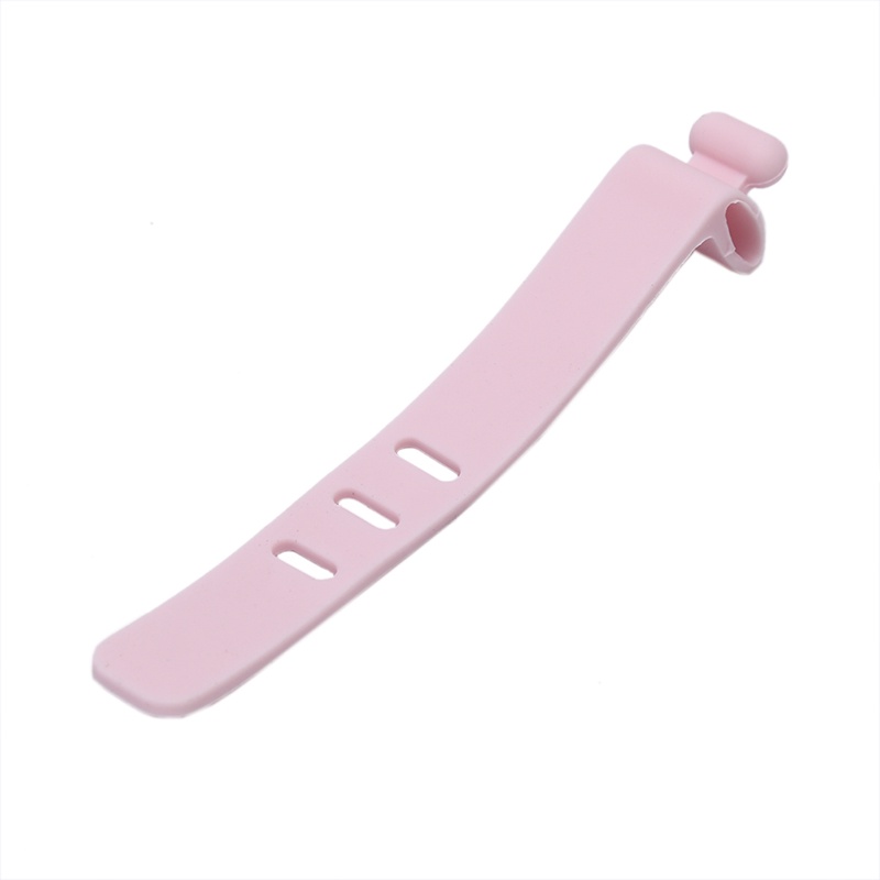 {LUCKID}Silicone Data Cable Organizer Headphone Cord Finishing Buckle Wrap Tie Strap