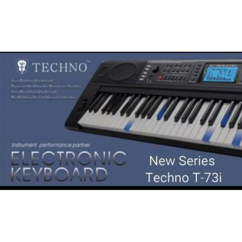 Keyboard Techno T 73i /T-73i /T73i Produk Terbaru Techno