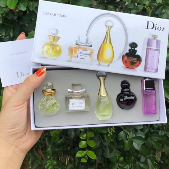 Parfum Dior set 5in1 - parfum unisex pria dan wanita - parfum