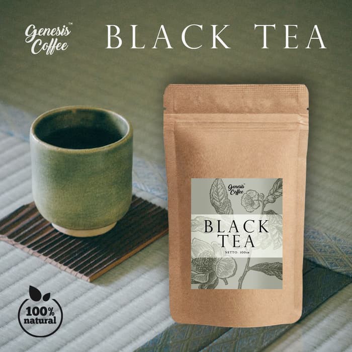 

GENESIS NATURAL BLACK TEA / DAUN TEH HITAM ALAMI SIAP SEDUH