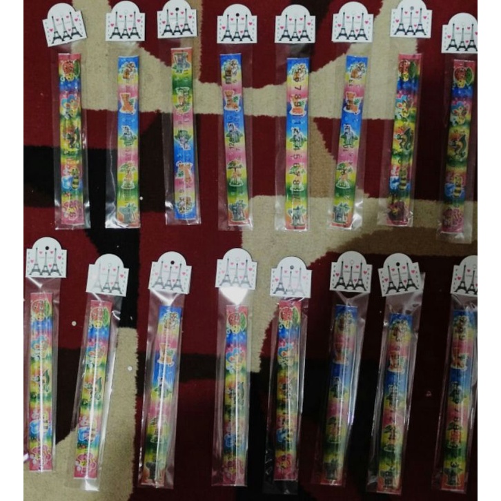 

pengaris lipat kecil, maenan, pengaris gelang