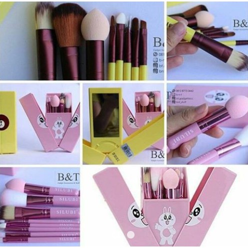 Paket Kuas LINE isi 8pcs Box warna