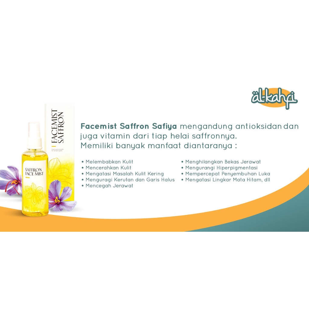 Facemist Saffron Safiya 100ml | Facemist Magic Beauty Toner Original