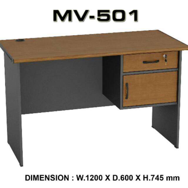 

Meja 1/2 biro VIP seri MV-501