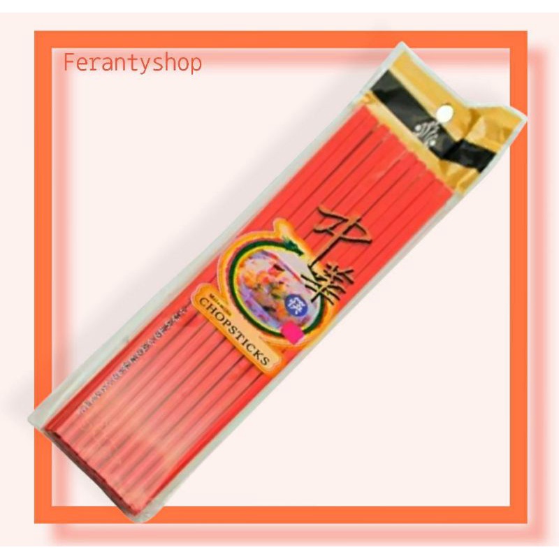 Diskon Sumpit Melamin Isi 10 Pasang / Sumpit Mie Melamine / Melamine Chopsticks 24 CM