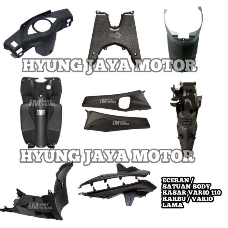 Cover full set body halus kasar Vario 110 old