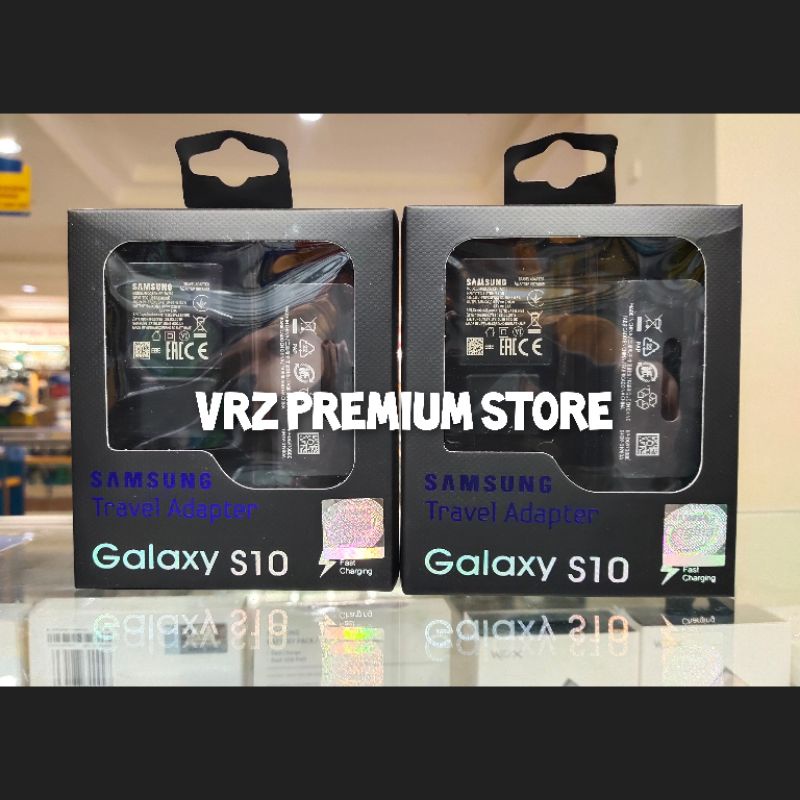 CHARGER ORIGINAL 15WATT SAMSUNG S10 S10+ NOTE 8 NOTE 9 /CHARGER SAMSUNG