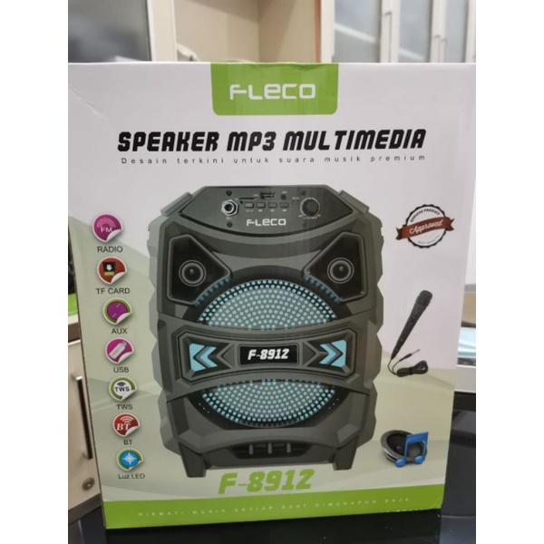 Speaker Portable Fleco F8912 / Speaker Bluetooth