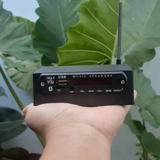 Amplifier MP3 Bluetooth dan FM Radio 12V Amplifier