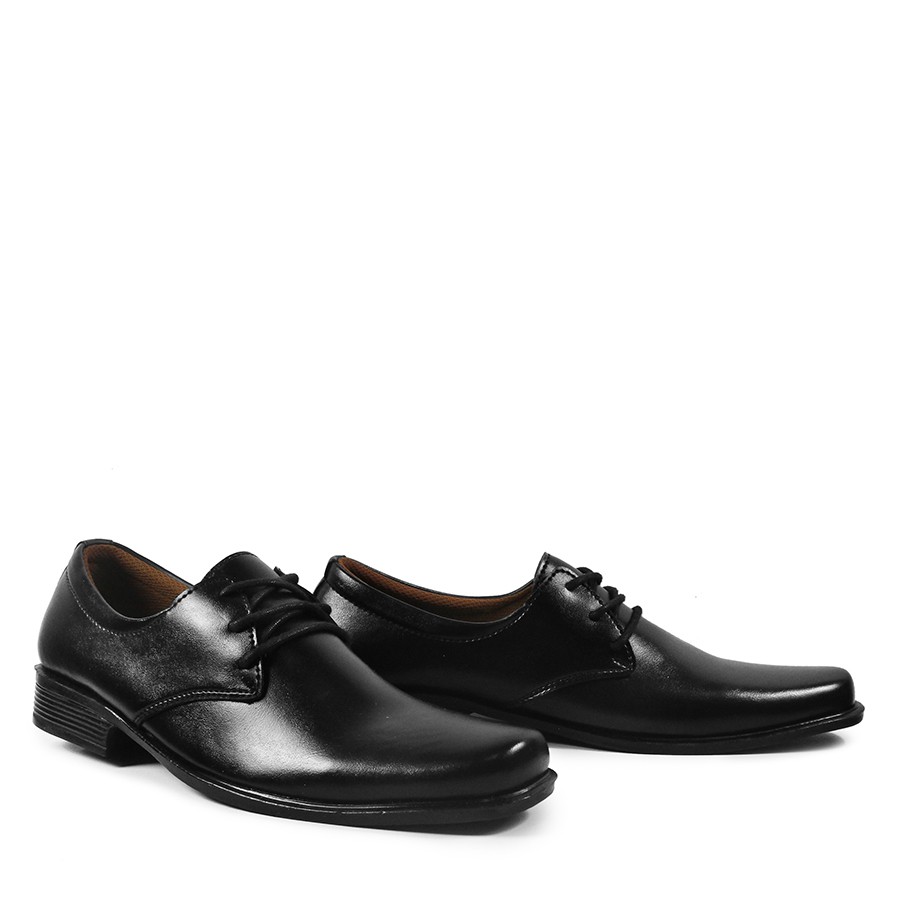 BIG SALE !! Sepatu Casual Formal Pria Pantofel Bertali Chester Kulit Sintetis Kerja Kantor