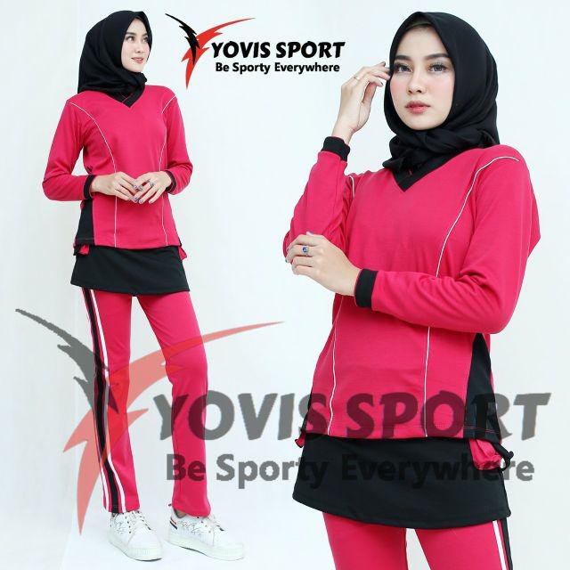 Setelan Olahraga Wanita'Setelan Senam Wanita'Setelan Zumba Wanita'Setelan Yoga Wanita'Setelan Aerobik Wanita'Setelan Yovis Sport'Setelan Training Wanita'Setelan Yoga Wanita-Fanta Hitam
