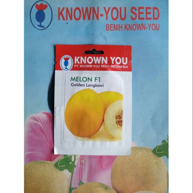 Benih Biji Bibit Melon GOLDEN LANGKAWI F1