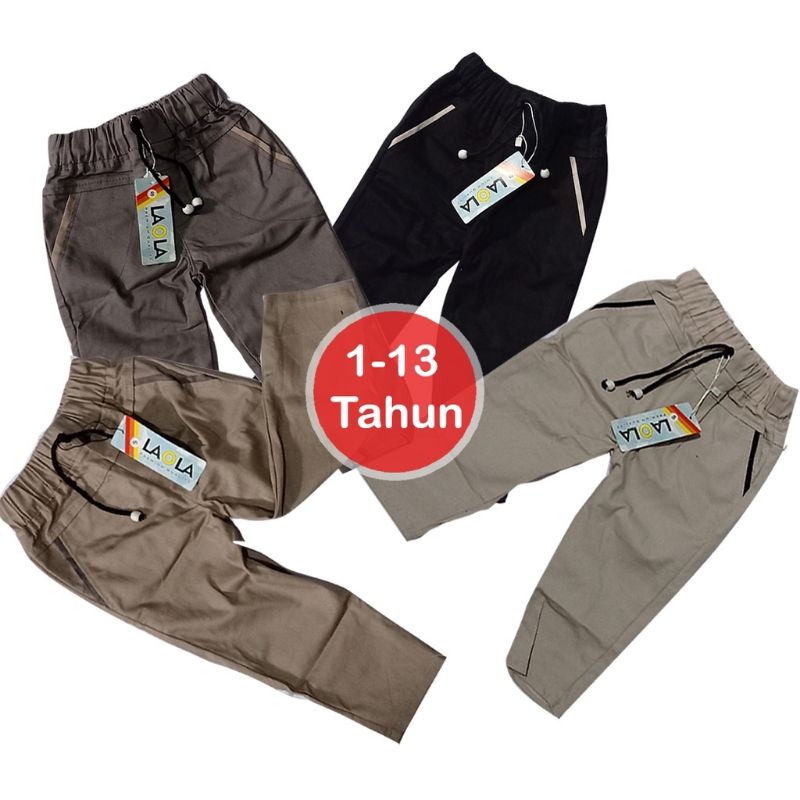 CELANA JOGGER CHINOS ANAK PANJANG MURAH