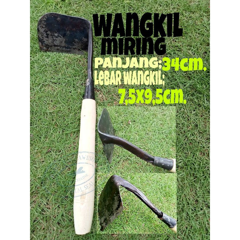 ID WANGKIL MIRING PEMBERSIH RUMPUT / GRATUL (CANGKUL KECIL)