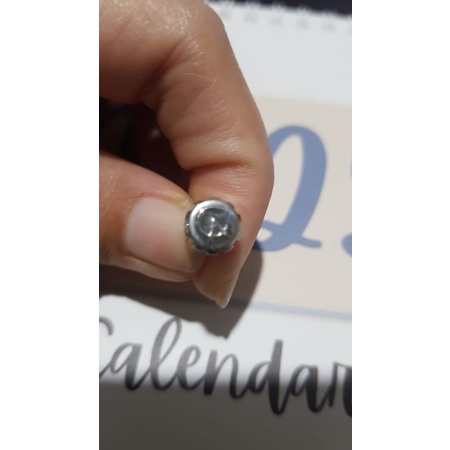 Kenop jam tangan pria Alexandre Christie 6290 Silver original