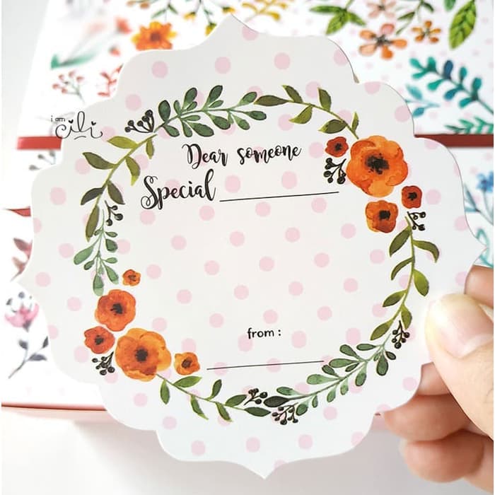 

(TAG BUNGA SOMEONE SPECIAL) tag untuk ucapan [isi 15 pcs] - GROSIR - PROMO - Bisa COD - TERLARIS -