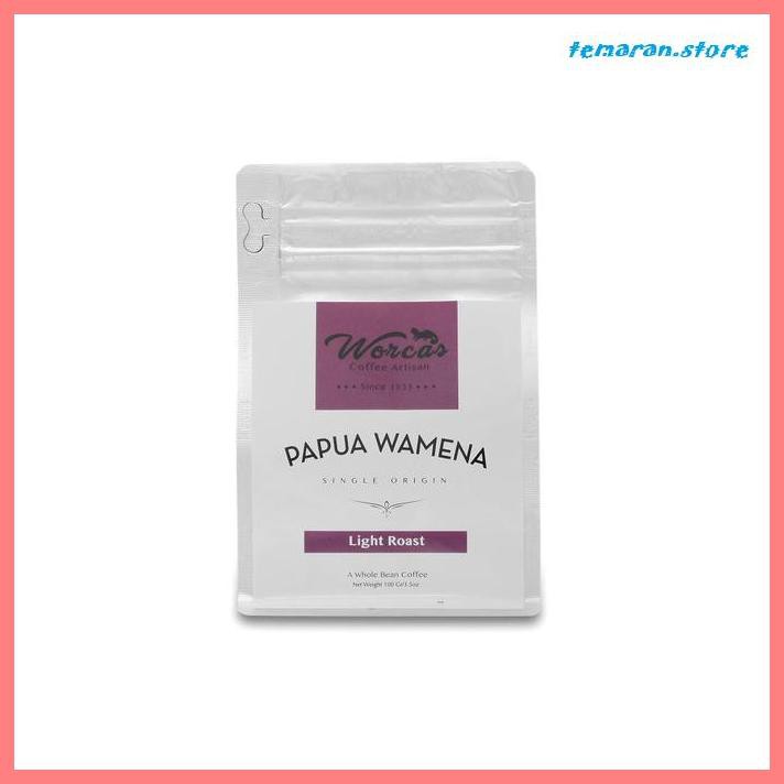 

Kopi- Kopi Arabica Papua Wamena 100 Gram Light Roast (Biji/Bubuk) - KOPI BIJI -Biji-Kopi.