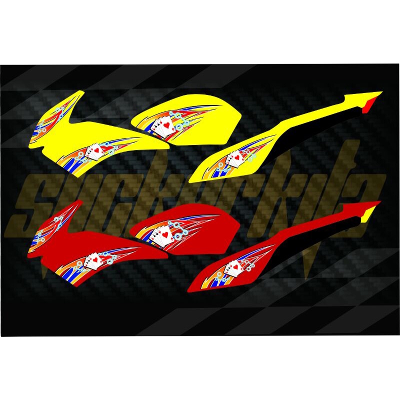 striping vijar siluman striping vixion custom