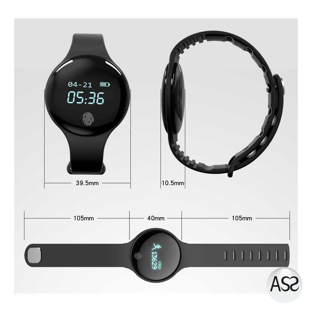 ASS Shop - SYNOKE FitBand Jam Tangan Smartwatch Digital Pedometer- 9200