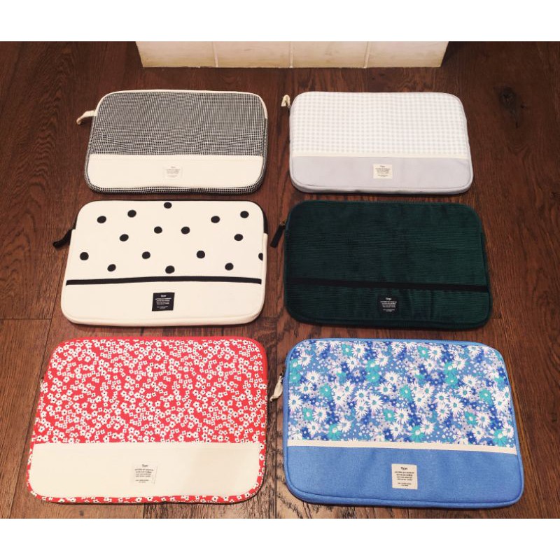 TYPO CASE LAPTOP 13INCH CANVAS TAS LAPTOP MOTIF ORIGINAL BRAND
