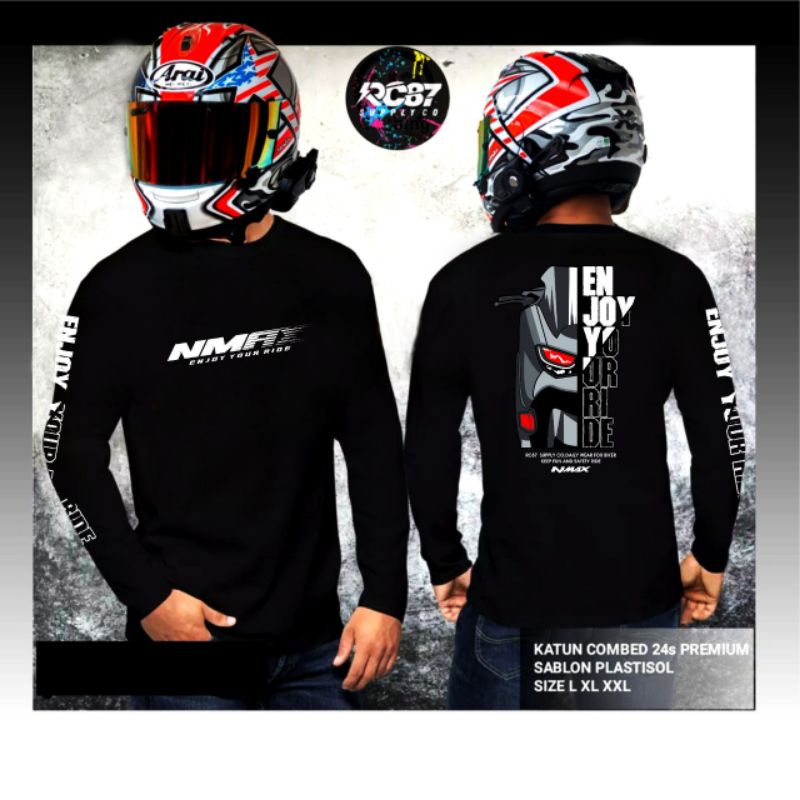 kaos lengan panjang nmax new kaos nmax 2020