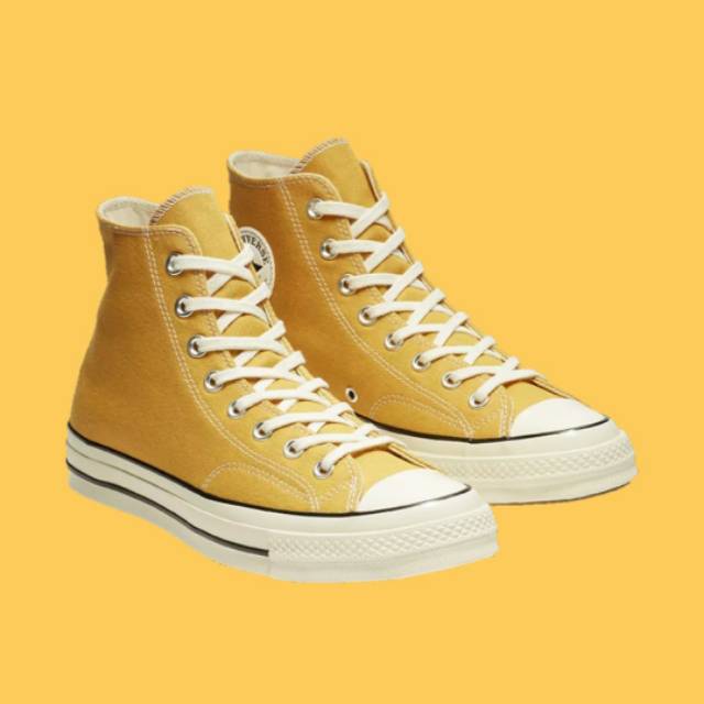 SEPATU CONVERSE CT 70s SUNFLOWER ORIGINAL CHUCK TAYLOR ORI BLACK EGRET