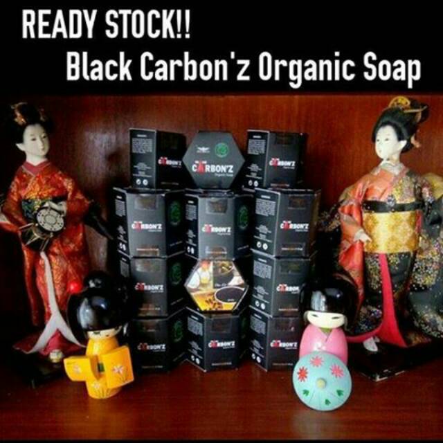Black carbon organik soap