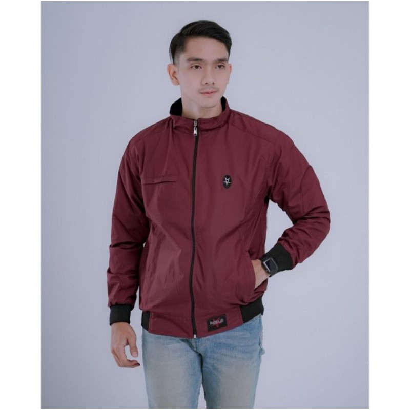 JAKET PRIA CASUAL SIMPLE ORIGINAL REBEL ID JAKET MOTOR PRIA / JAKET BOMBER / JAKET SGM