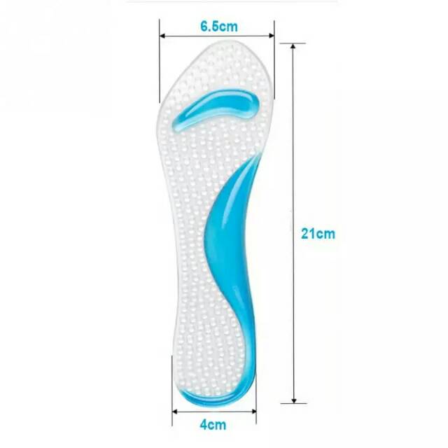 INSOLE GEL SILICON INSOLE SEPATU SHOE PAD INSOLE SEPATU MURAH