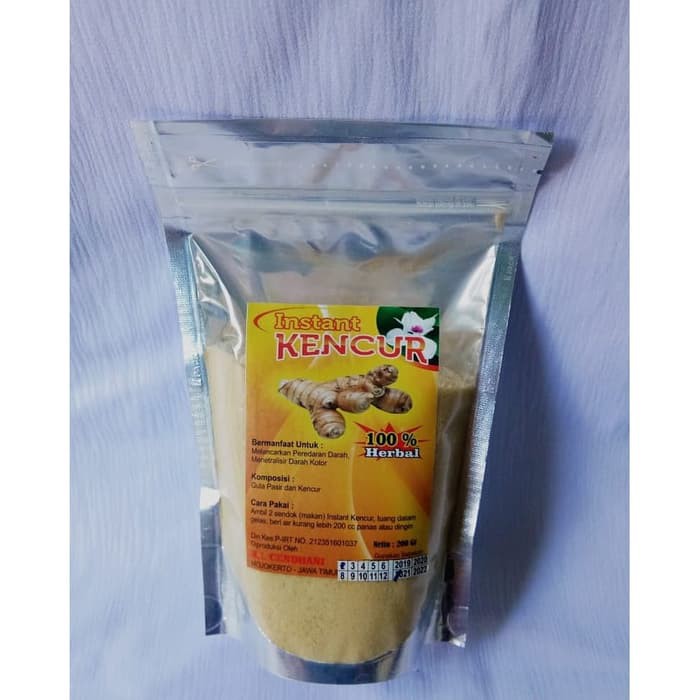 

Dijual Minuman Herbal Kencur Instant Original 200gr Limited