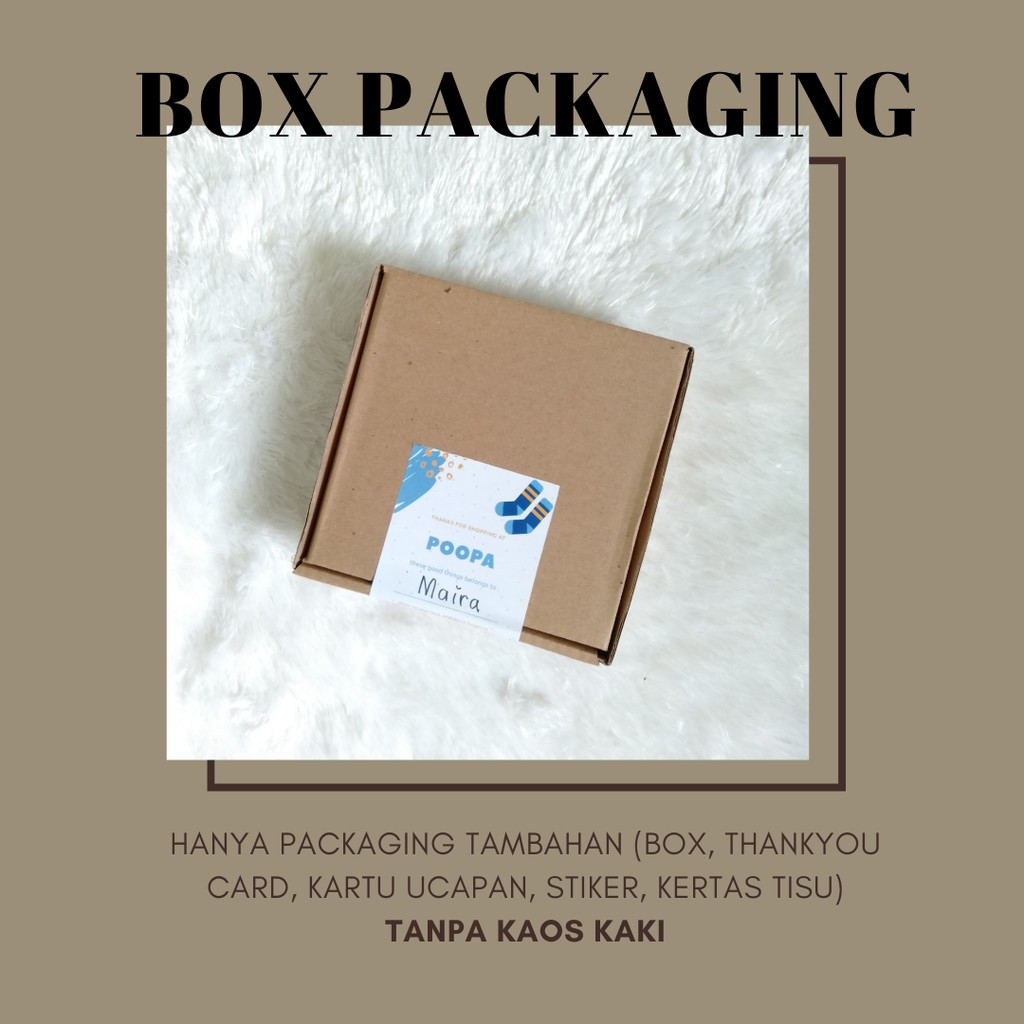 

TAMBAHAN BOX | HANYA BOX PACKAGING