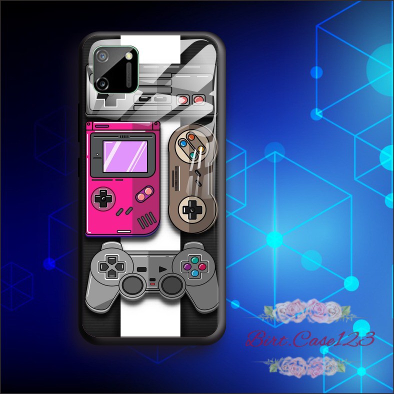 BC Case silikon Gambar GAMERS back case glass vivo y91 y93 y95 y91c y71 y81 y12 y15 y17 y53 v5 y11