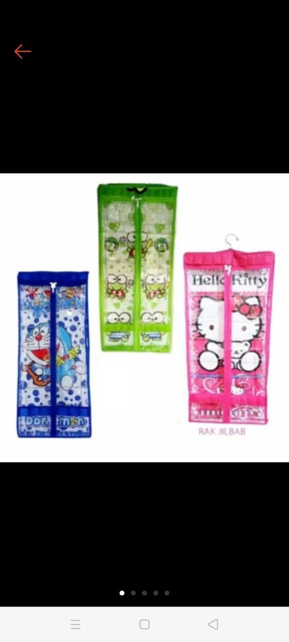 Gantungan Jilbab Karakter