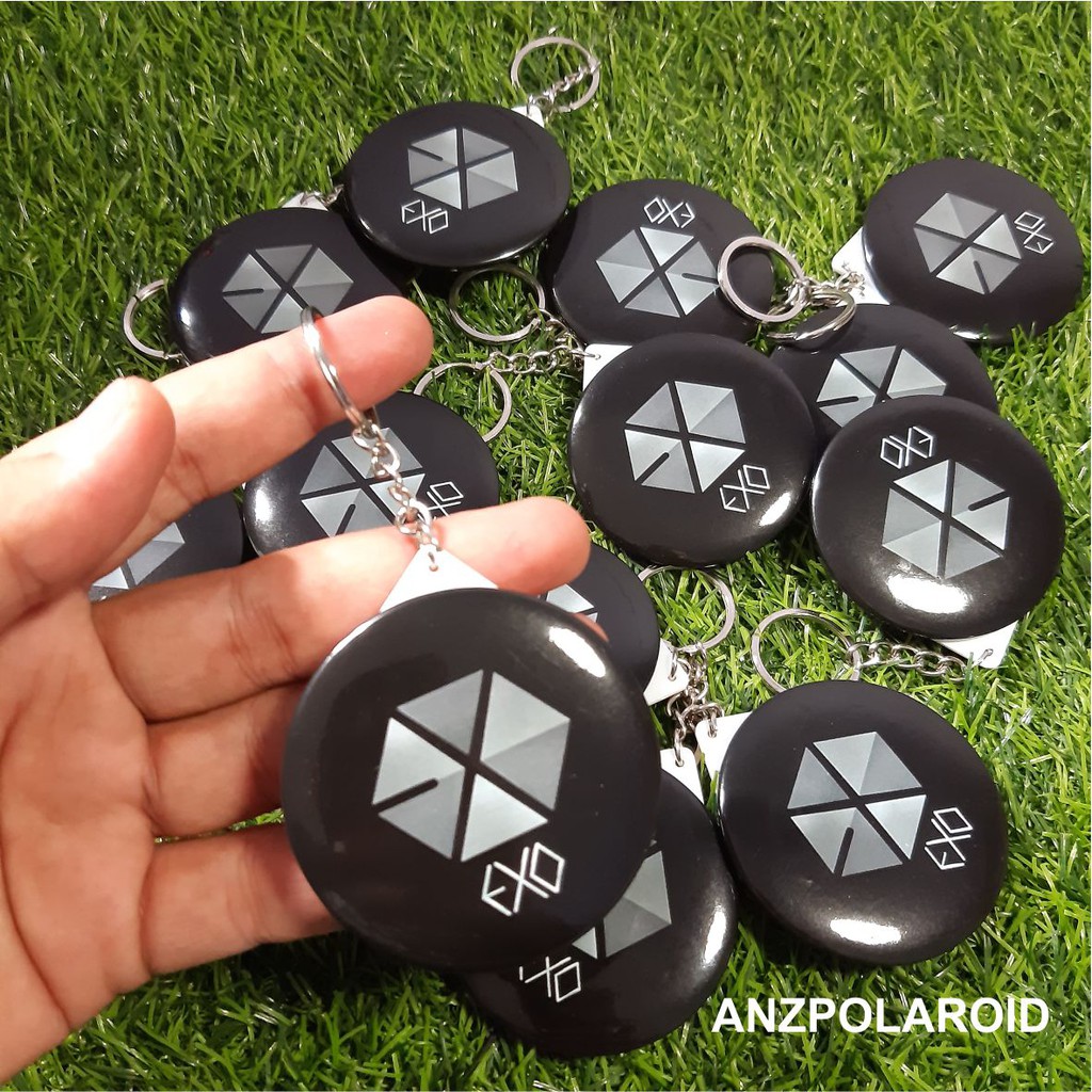 READY STOCK GANTUNGAN KUNCI LOGO EXO