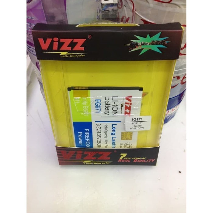 BATERAI VIZZ ANDROMAX HISENSI EG971 / EG 971 / U971 BATRE BATERE DOUBLE POWER