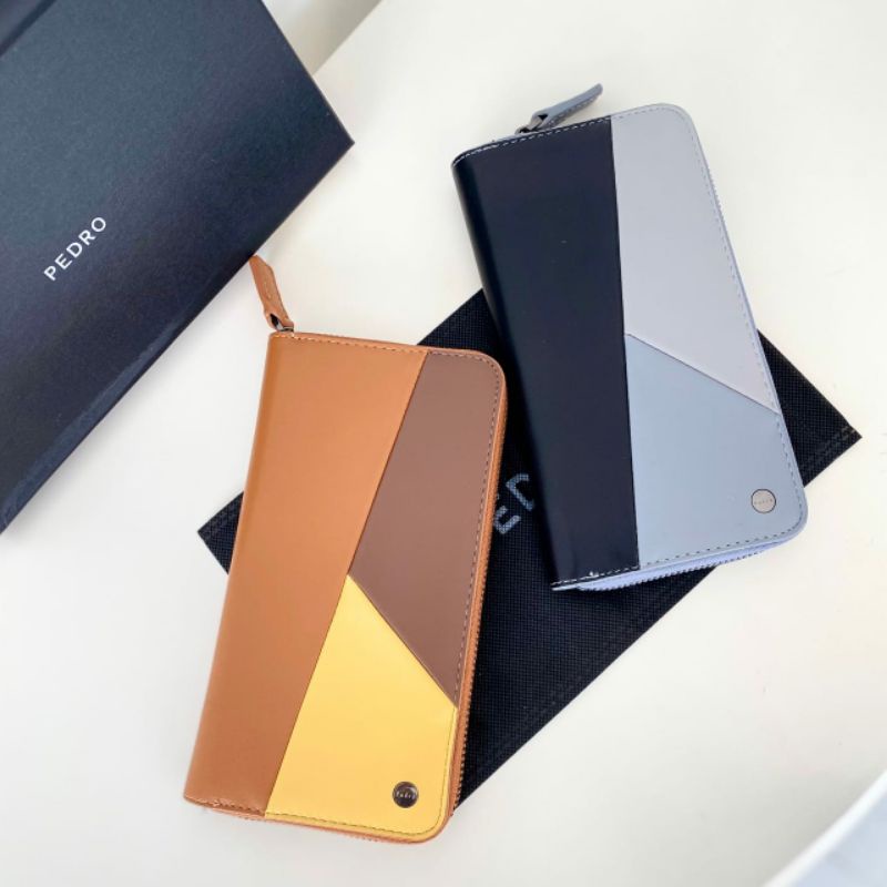 Dompet Wanita Pria Pedro 435 Long Wallet Panjang