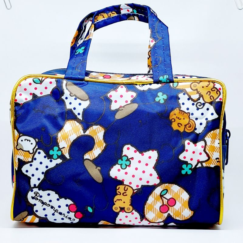 Tas Kosmetik Tenteng handbag Karakter cantik Waterproof