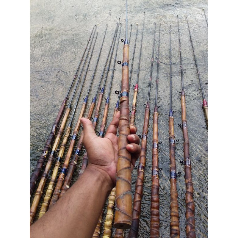 joran cendani kolam besutan fiber packing pipa