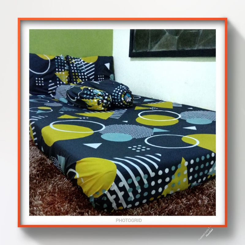 Sprei resleting "my dream" ukuran 160x200x20 cm