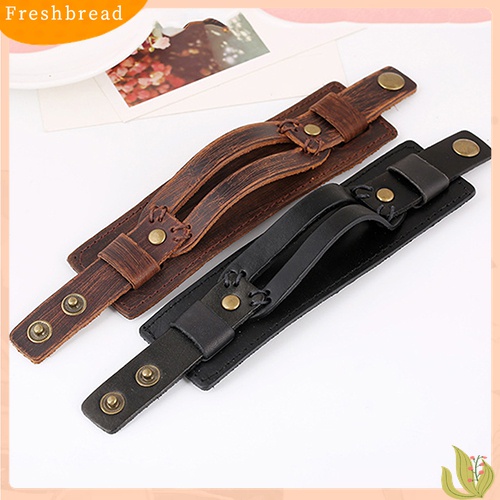 [TERLARIS]Men Women Punk Retro Wide Faux Leather Belt Bracelet Wristband Jewelry Gift