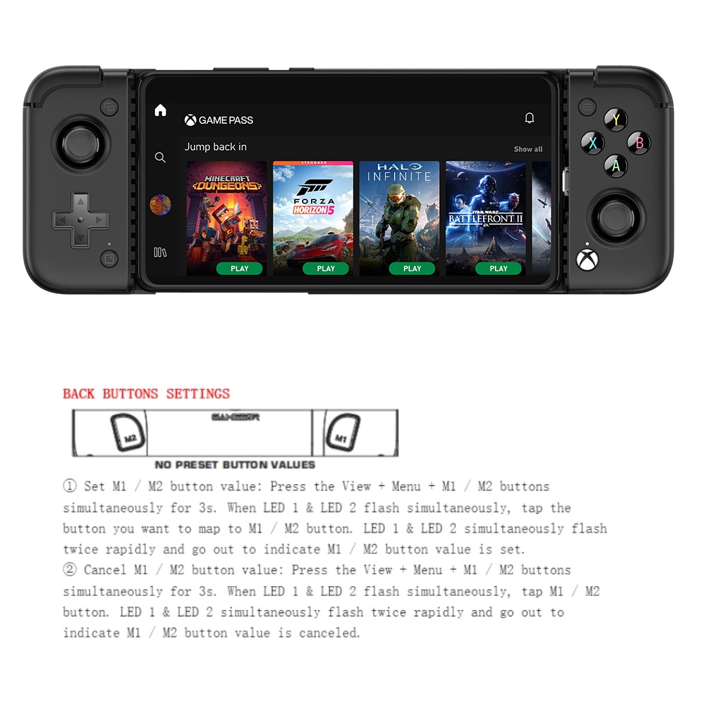 Gamesir X2 Pro Type C Gamepad Game Controller Andorid Nintendo XBOX PS2 Egg NS PPSSPP Dolphin Emulator