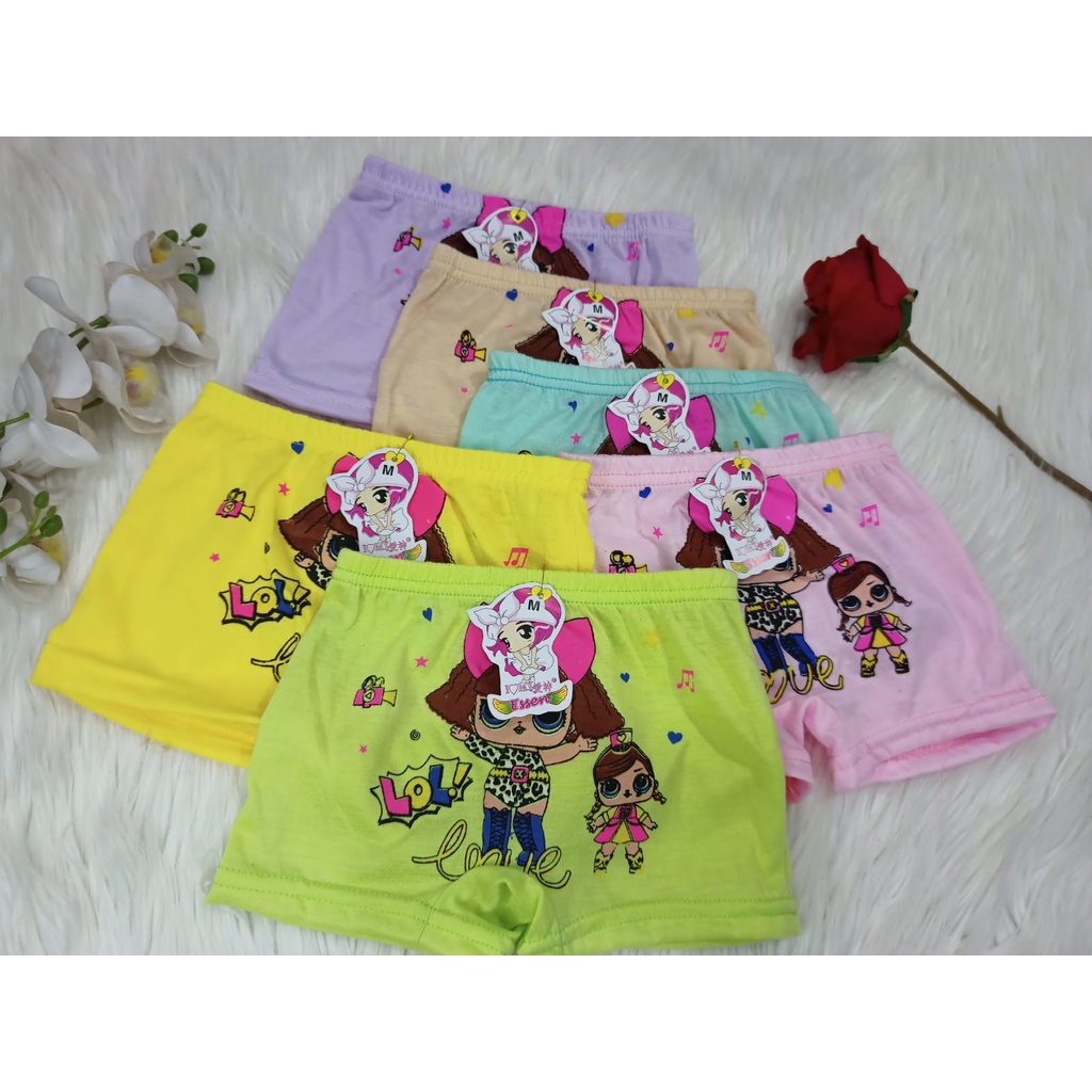 Celana Dalam BOXER anak COMBI HK PONY LOL COMBI