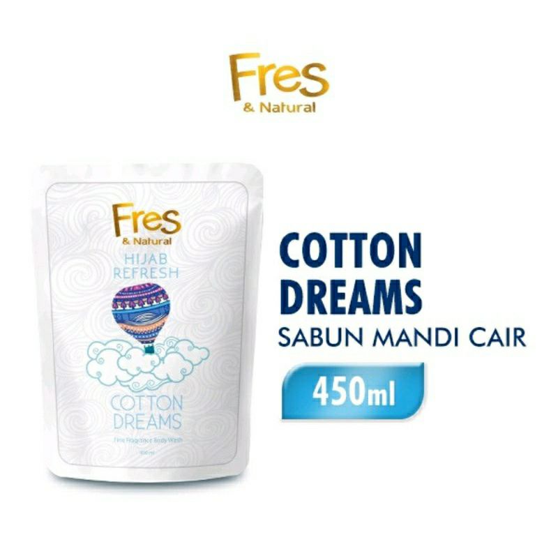 Fresh&amp;Natural Fresh &amp; Natural body wash cotton dream 450ml