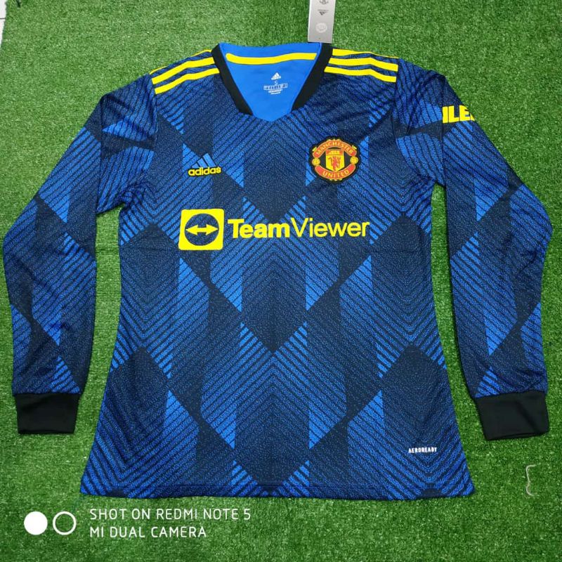 Jersey MU 3rd Lengan Panjang Long Sleeve Terbaru 2021/2022 GO Import