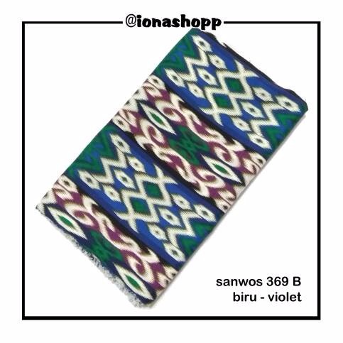 Bahan Kain Batik Sanwos Murah Motif Songket 369