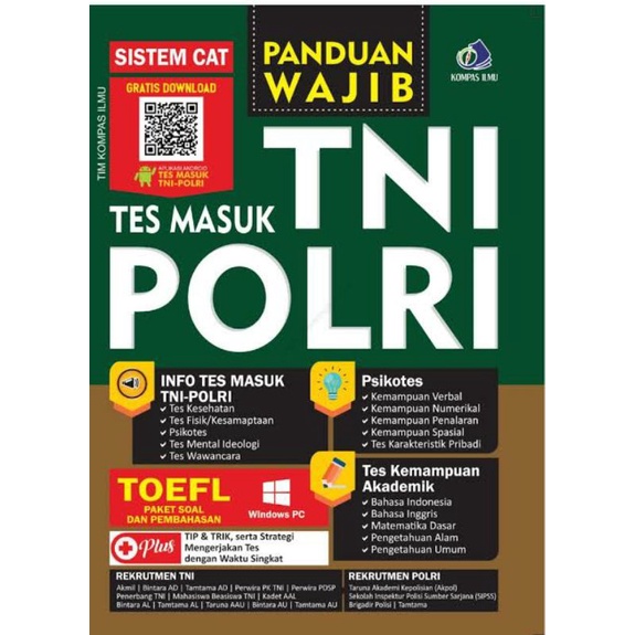 Panduan Wajib Tes Masuk Tni Polri
Tim Kompas Ilmu

