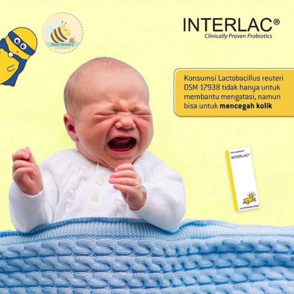 (READY STOCK) Interlac Oil Probiotic Drop 5ml for Infants / (FREE ICE CUBE GOJEK/GRAB)/ probiotik / solusi pencernaan bayi / newborn / kolik / gumoh / original / aman / anti kolik/ anti gumoh / pencernaan / suplemen bayi / vitamin bayin